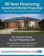 30 Year Rental Property Financing